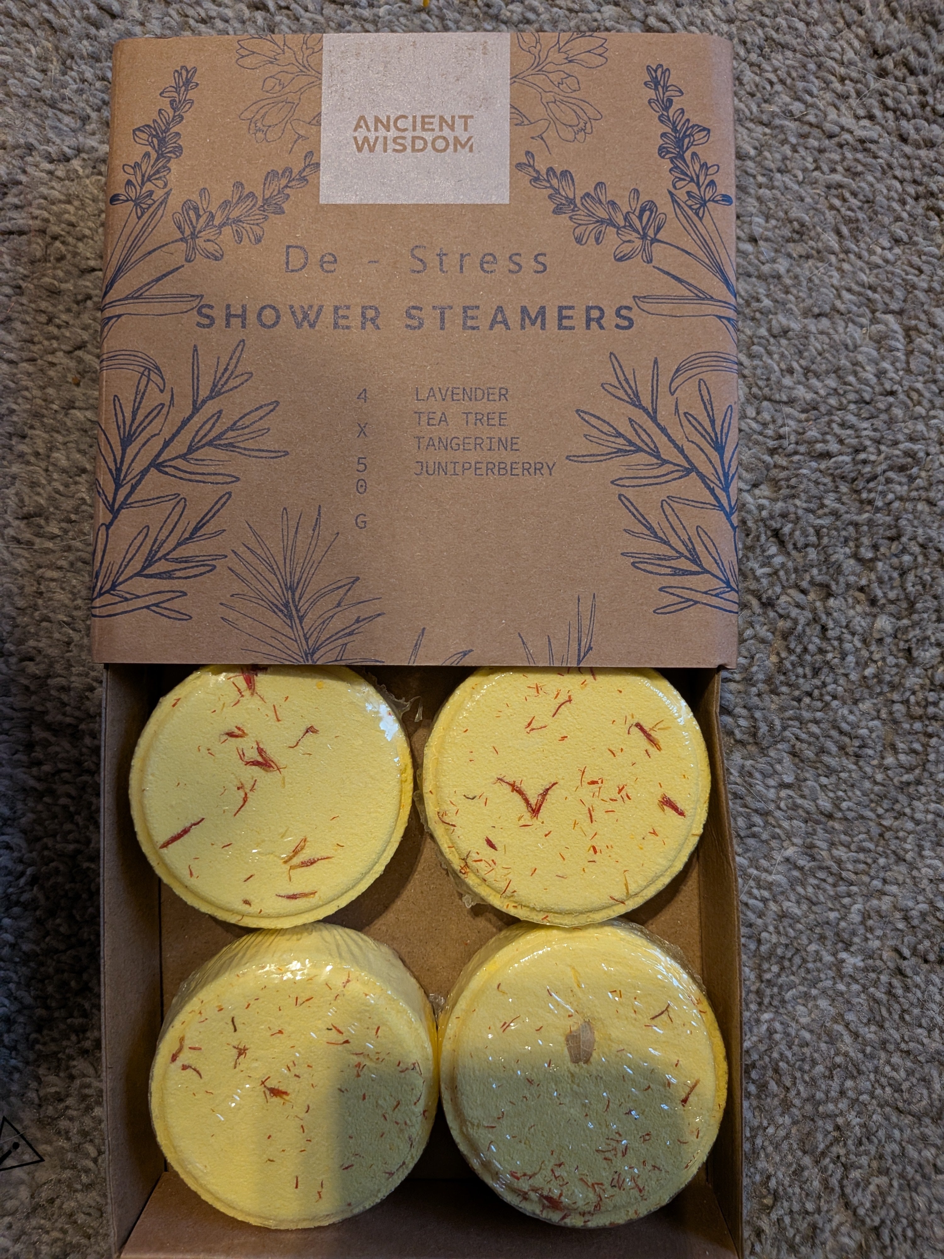 Shower streamers de stress