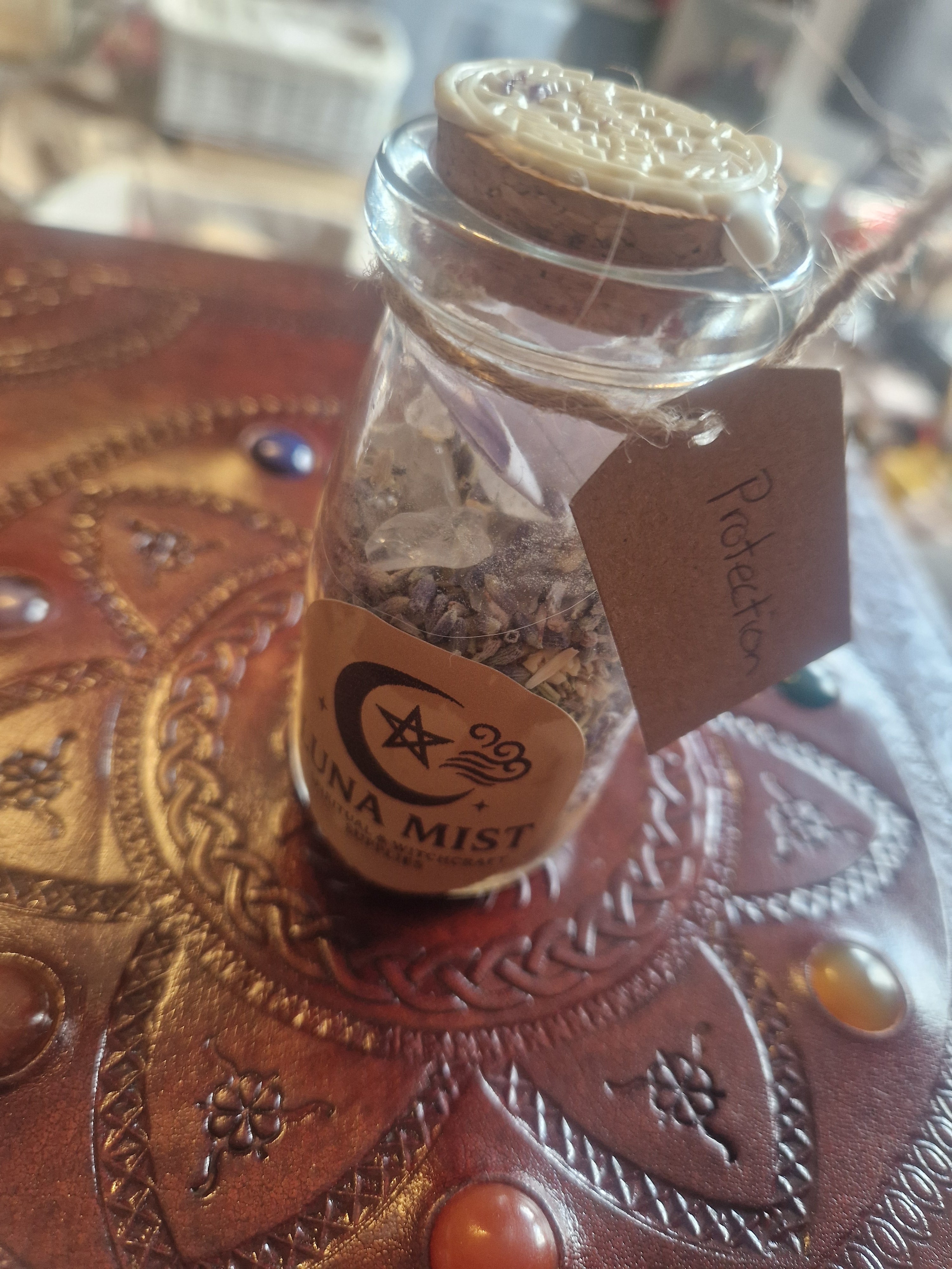 Protection spell jar