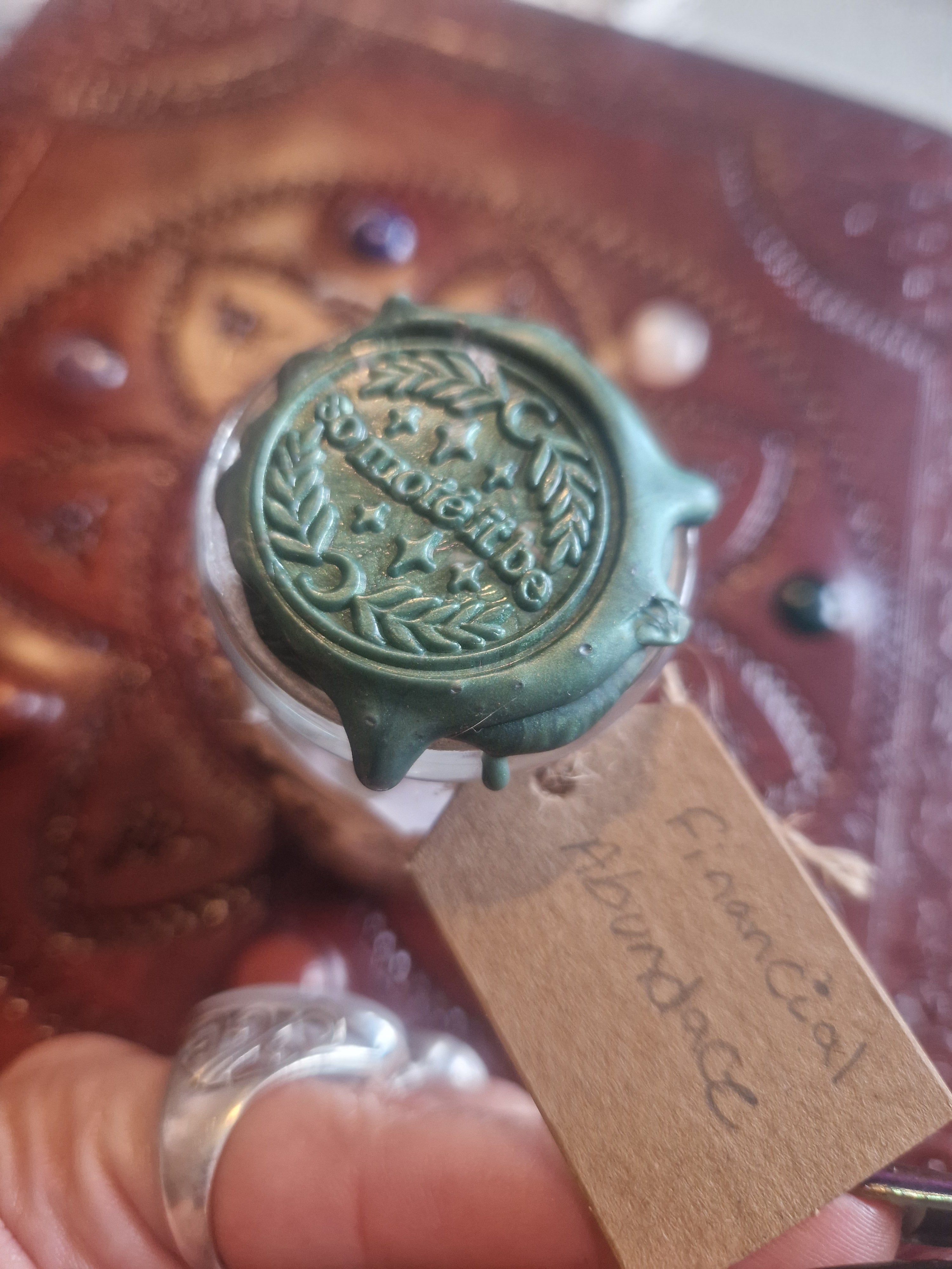 Financial abundance spell jar