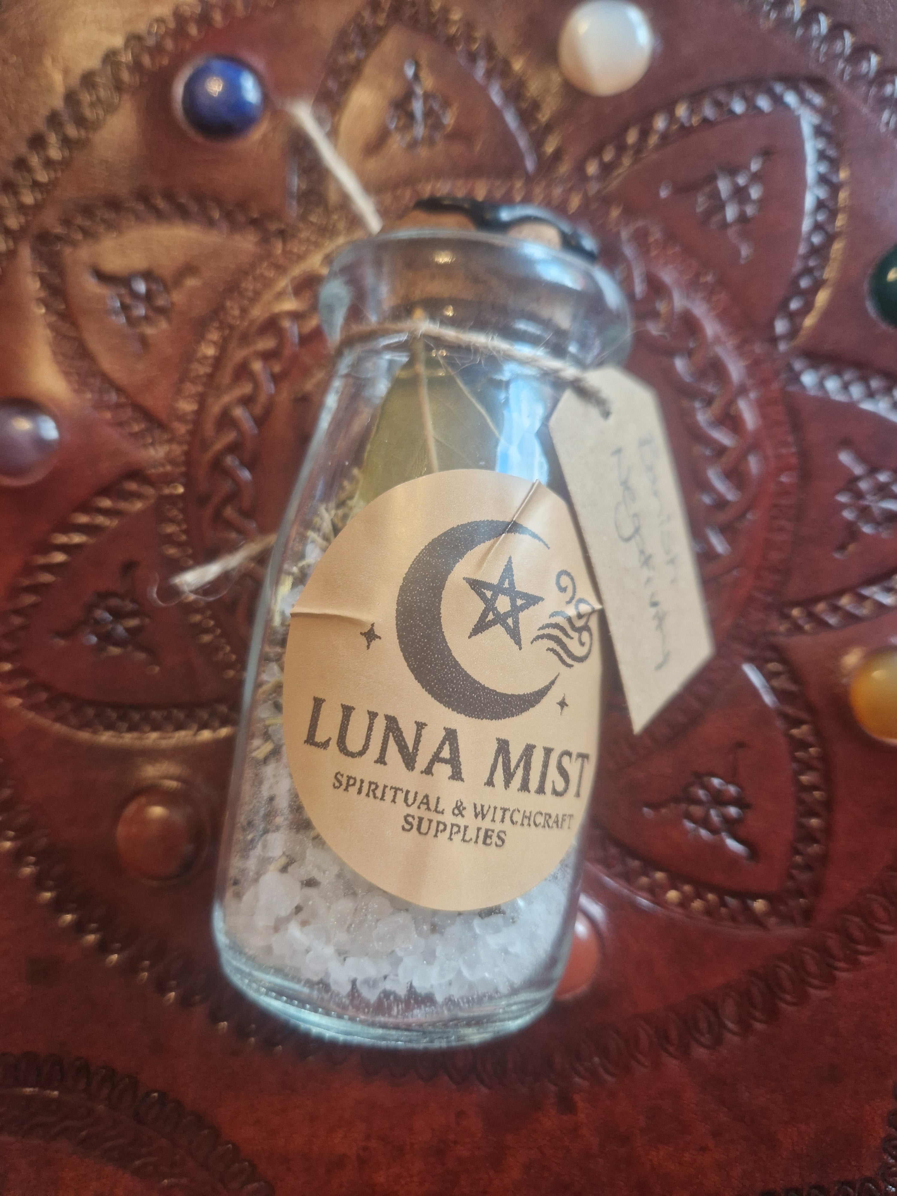 Banish negativity spell jar