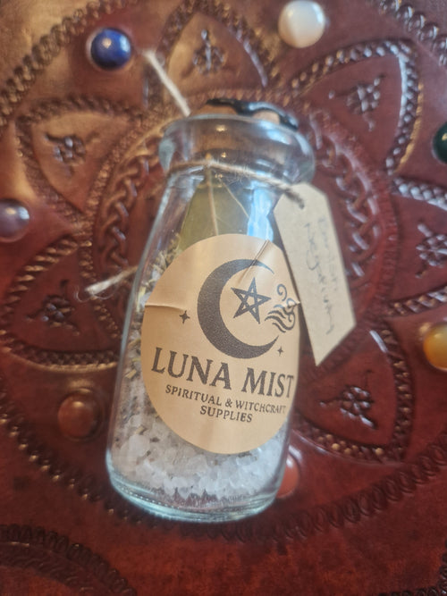 Banish negativity spell jar