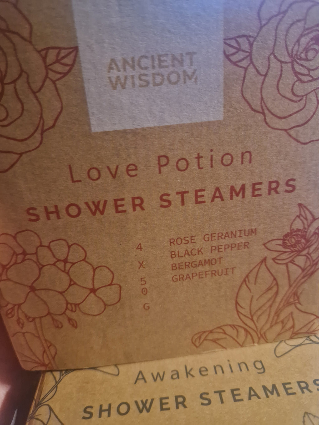 Shower streamers love potion