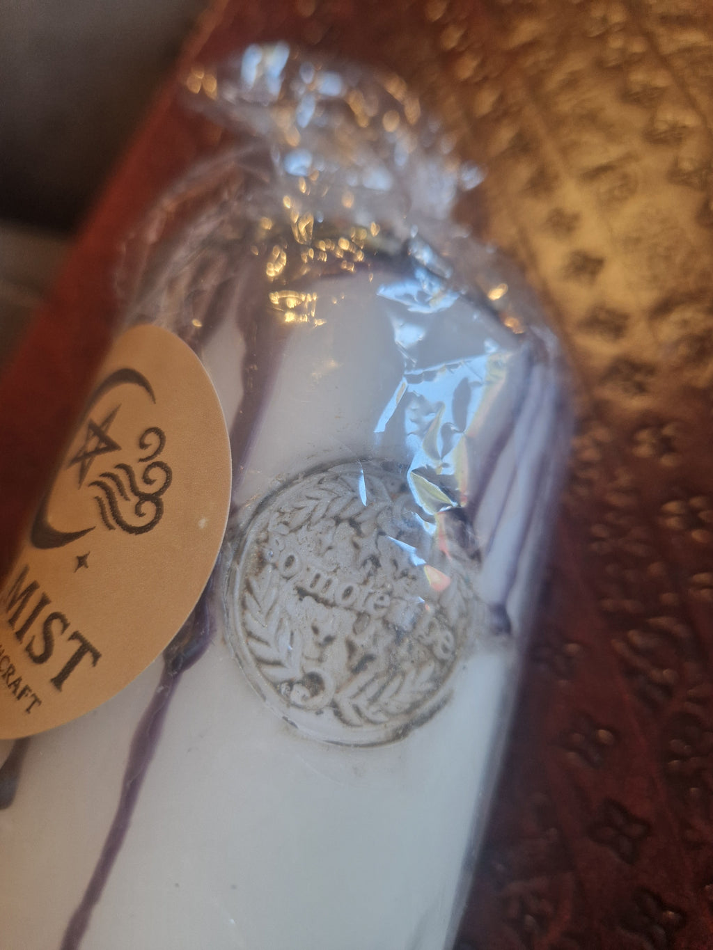 Manifesting protection candle