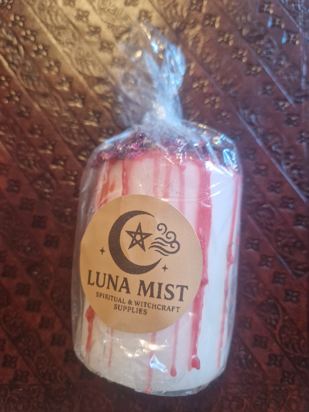 Manifest self love candle