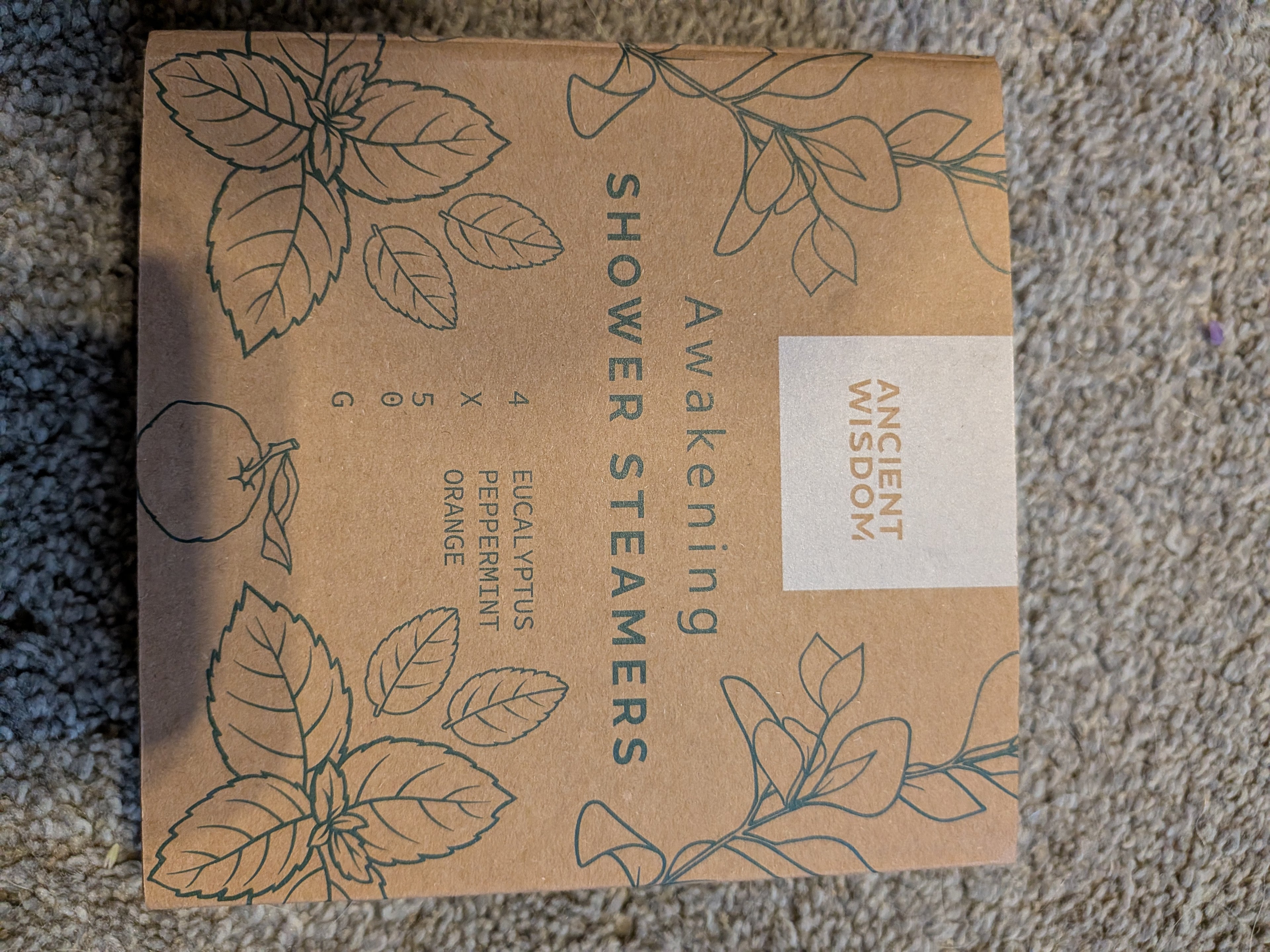 Shower streamers awakening